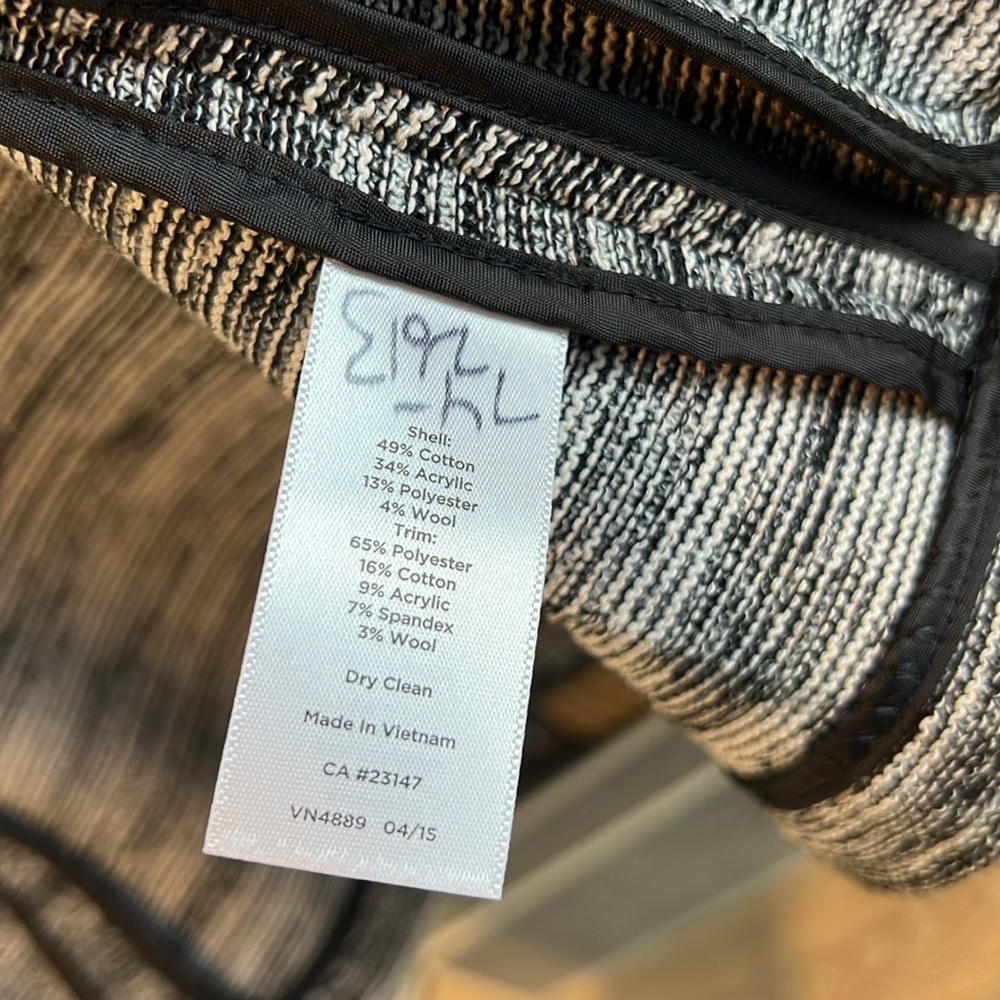 Talbots Structured French Terry Open Front Knit B… - image 7